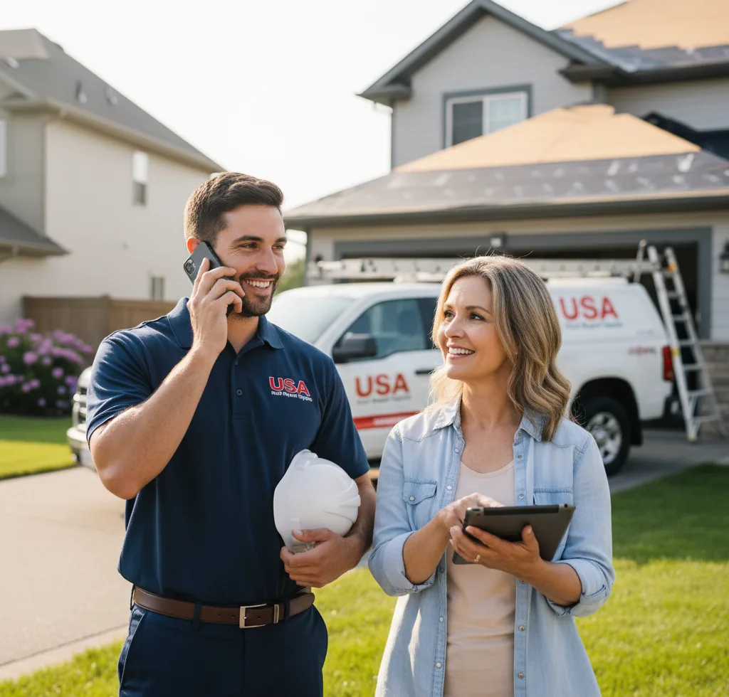 USA Roof Repair Experts customer support in Johannesburg